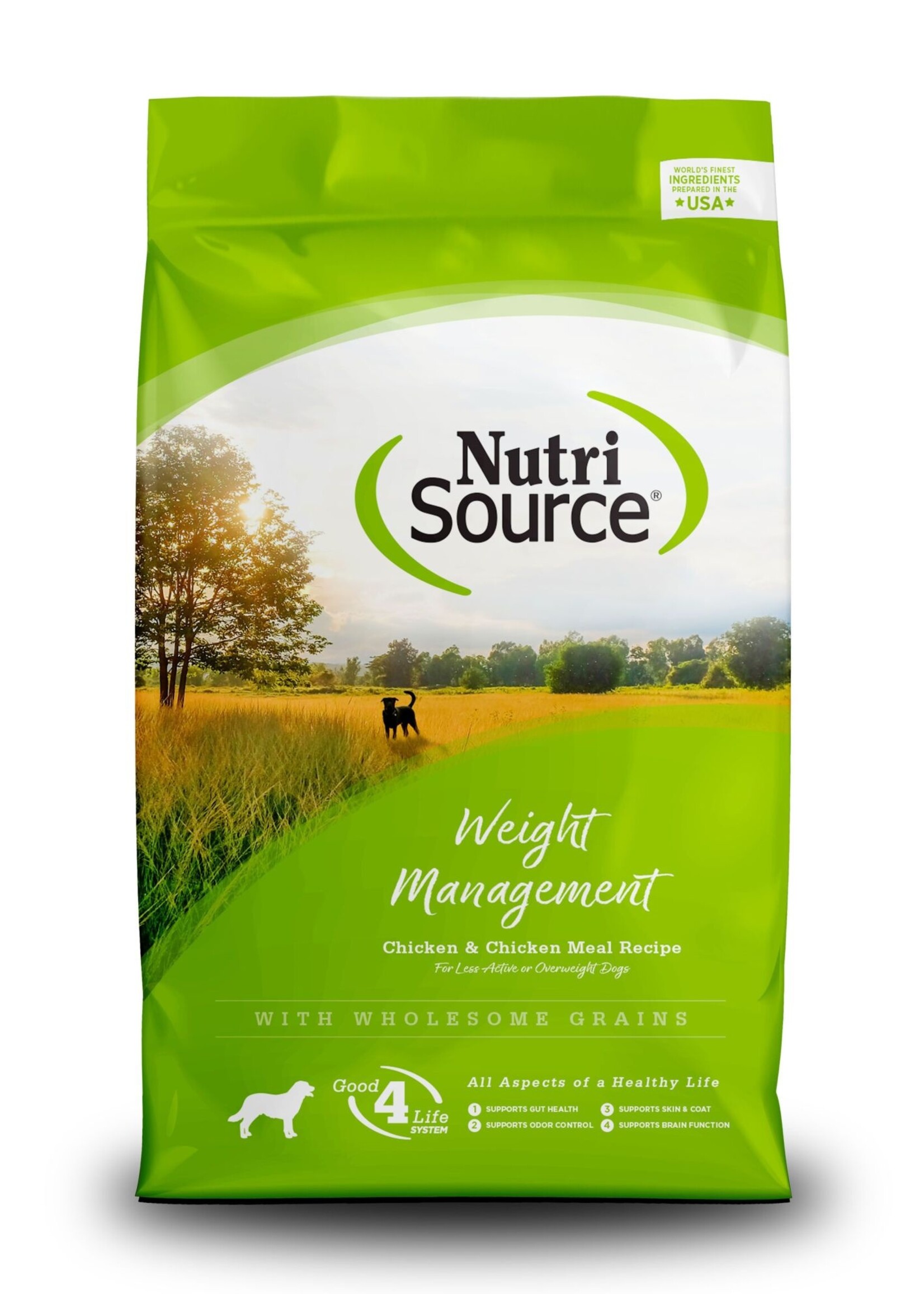 NutriSource TF NUTRISOURCE DOG CHICKEN & RICE  WEIGHT MGMT 5#