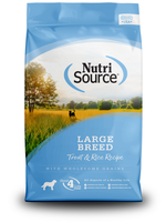 NutriSource Nutrisource Dog Large Breed Trout & Brown Rice  26 Lb