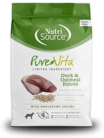 NutriSource Pure Vita Dog Duck & Oatmeal 5lbs