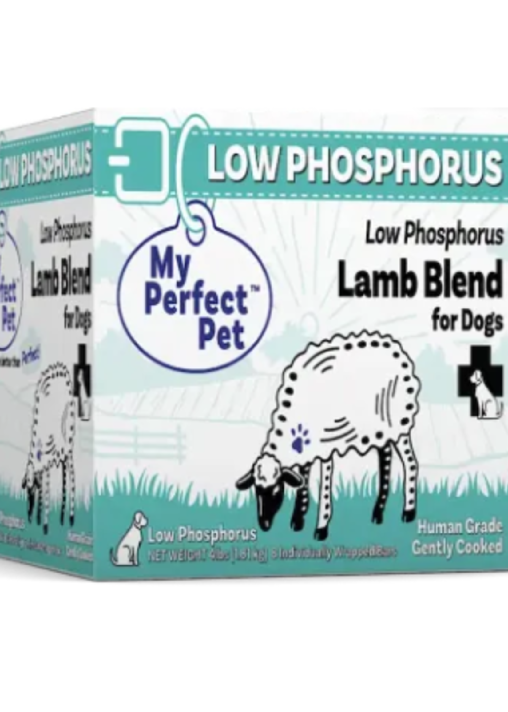 My Perfect Pet My Perfect Pet Dog Food Frozen Low Phosphorus Lamb 4lbs