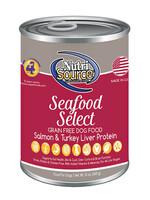 NutriSource NutriSource Dog Can GF Seafood Select 13oz  (SINGLE CAN)