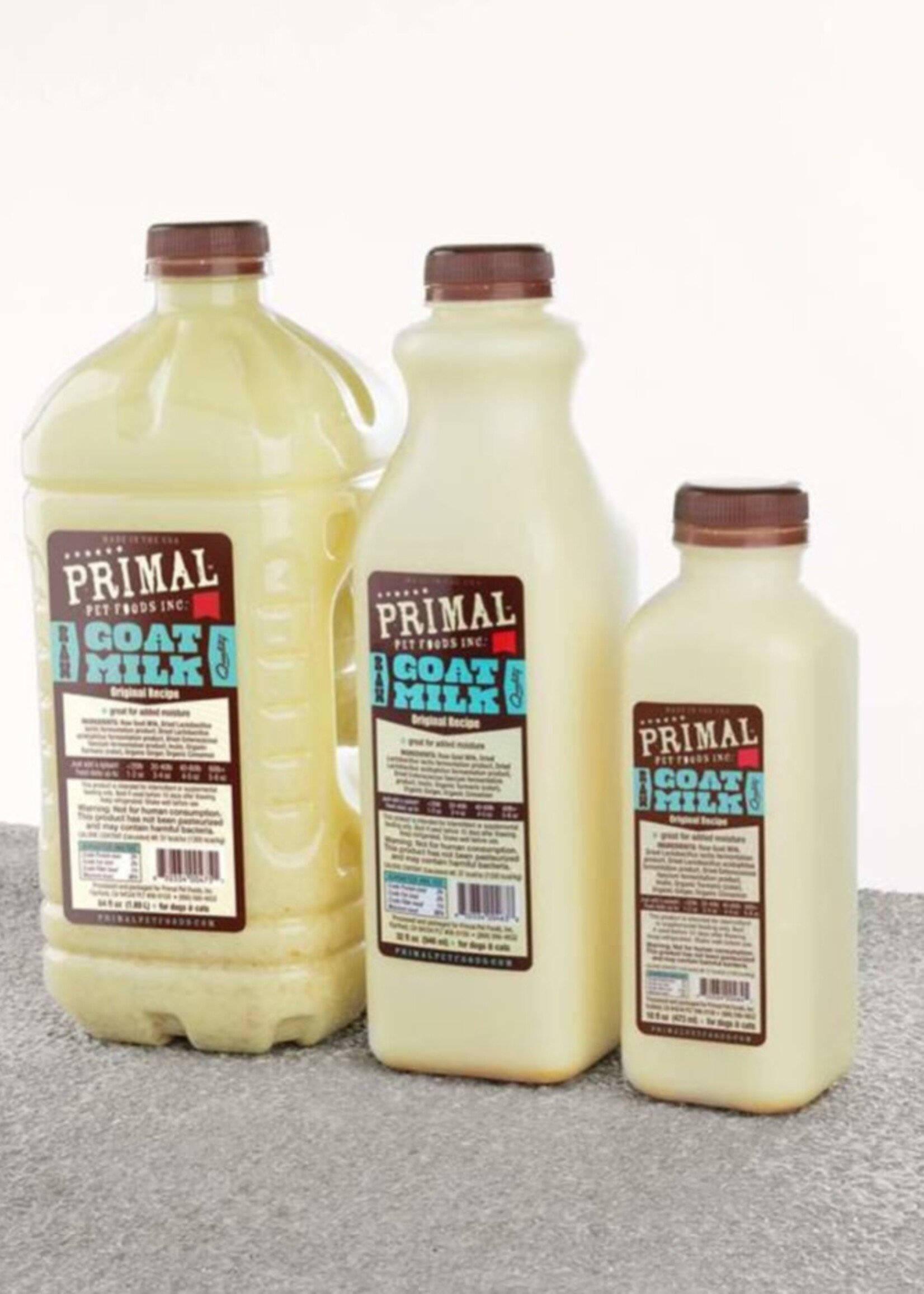 PRIMAL PET FOODS INC Primal Frozen Goat's Milk Half Gallon 64oz