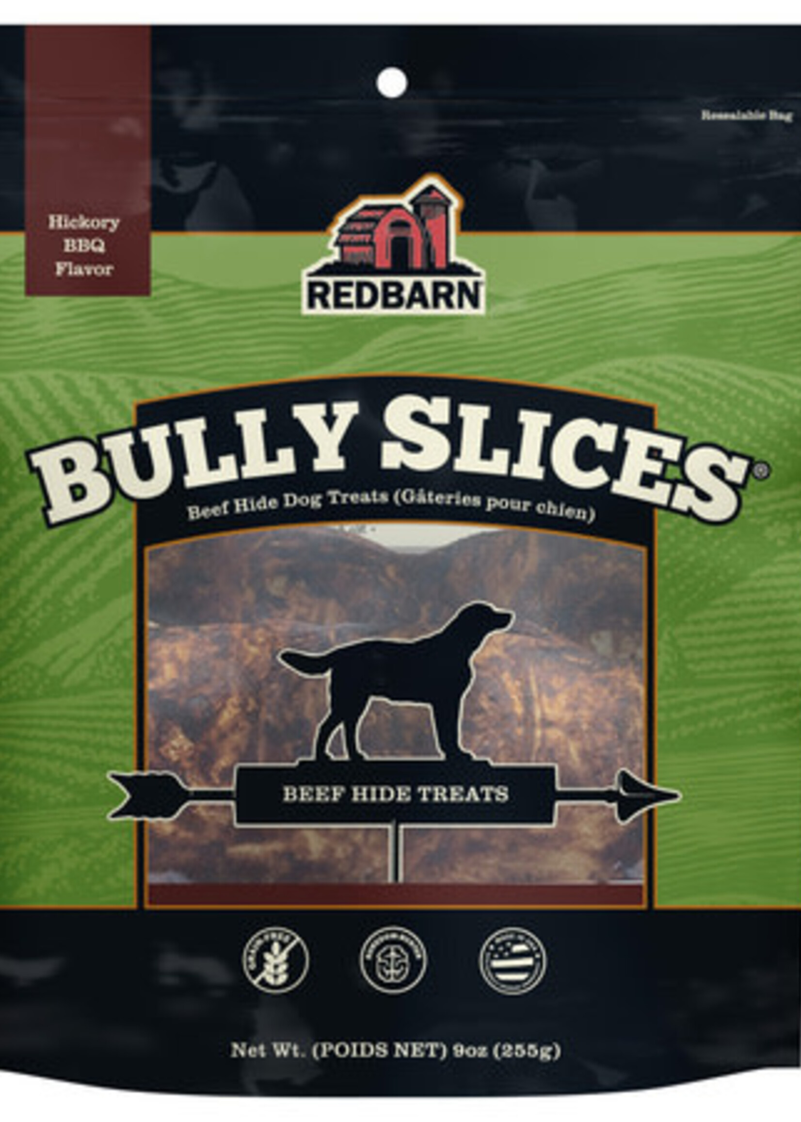 REDBARN PET PRODUCTS RB NATURALS BULLY SLICES BBQ