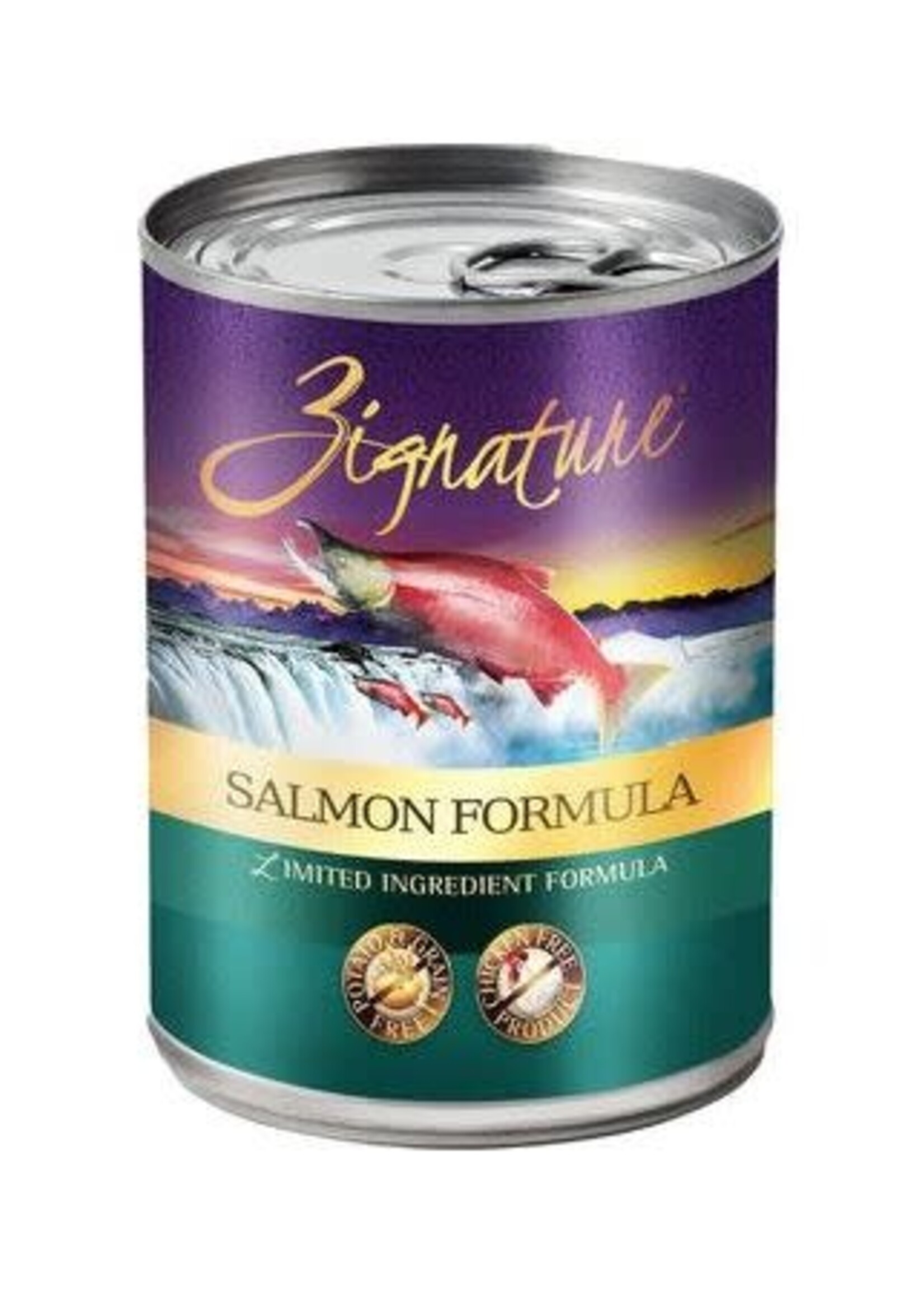 Zignature Zignature Dog Can GF Salmon Formula 13 oz 12/Case