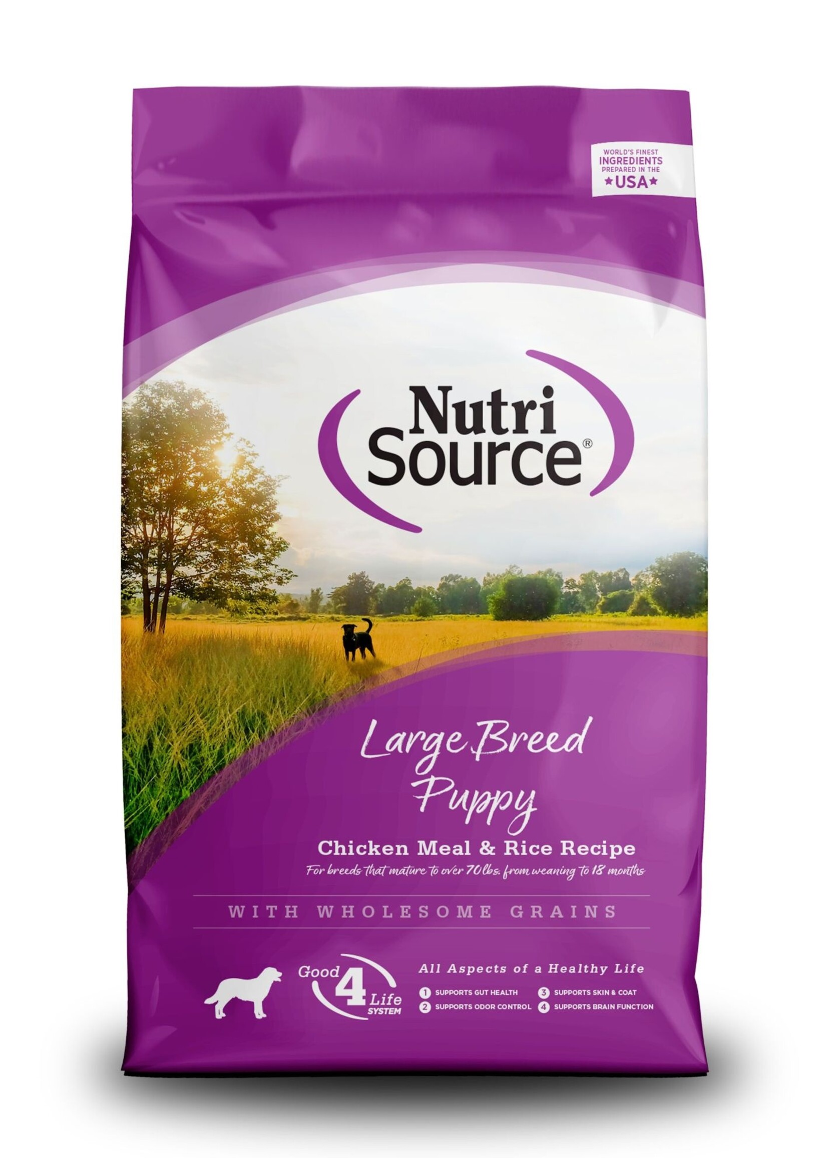 NutriSource Nutrisource Puppy Large Breed Chicken & Rice 5lbs