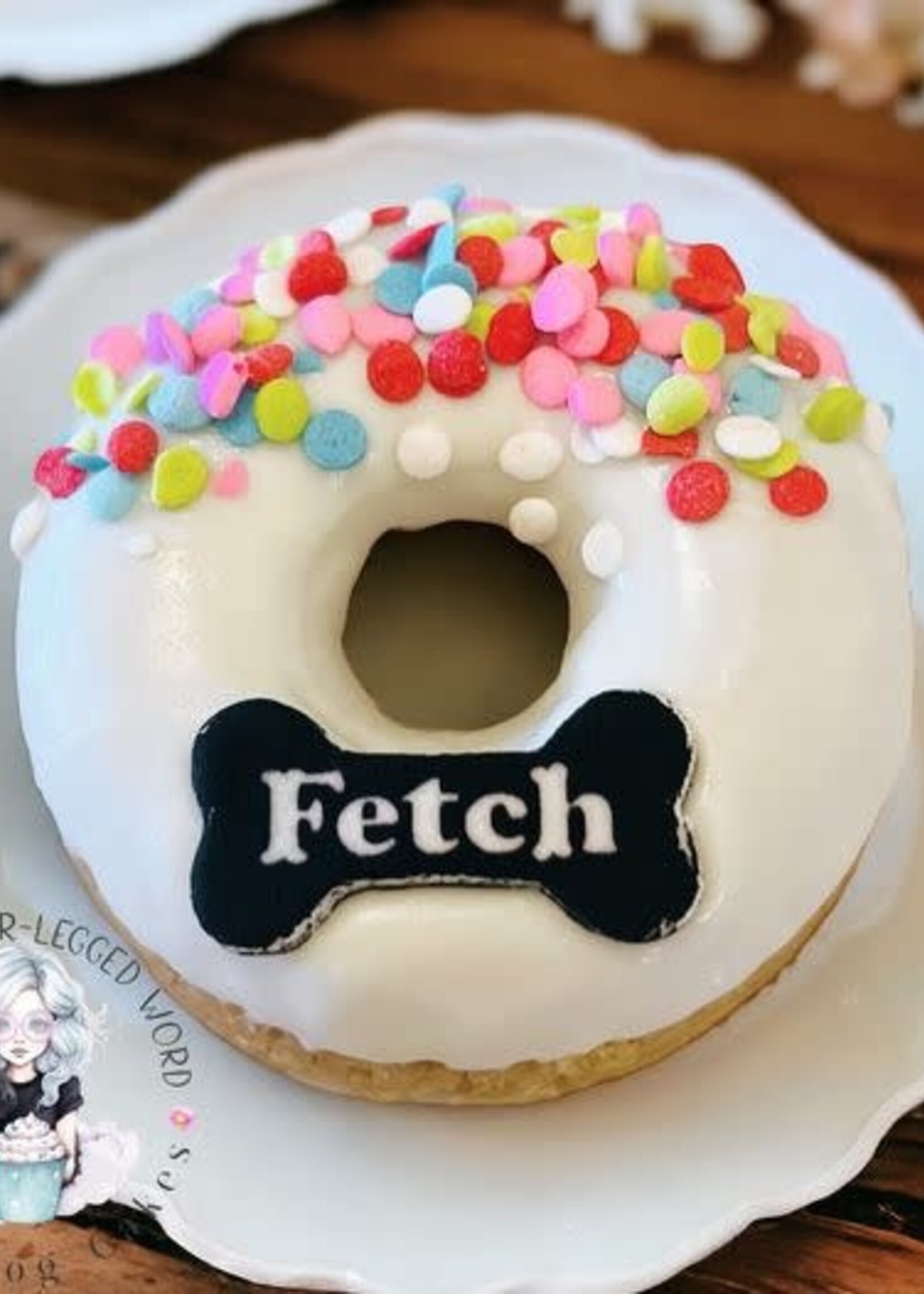 Texas Dog Cakes Bakery TDC Fetch Donut