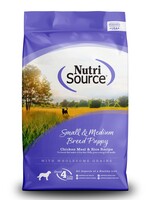 NutriSource NutriSource Sm/Med Breed Puppy Chicken & Rice 15lbs