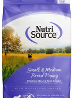 NutriSource NutriSource sm/med Puppy Chicken & Rice 26lbs