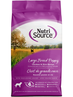 NutriSource Nutrisource Dog Puppy Chicken & Rice Large Breed 4#