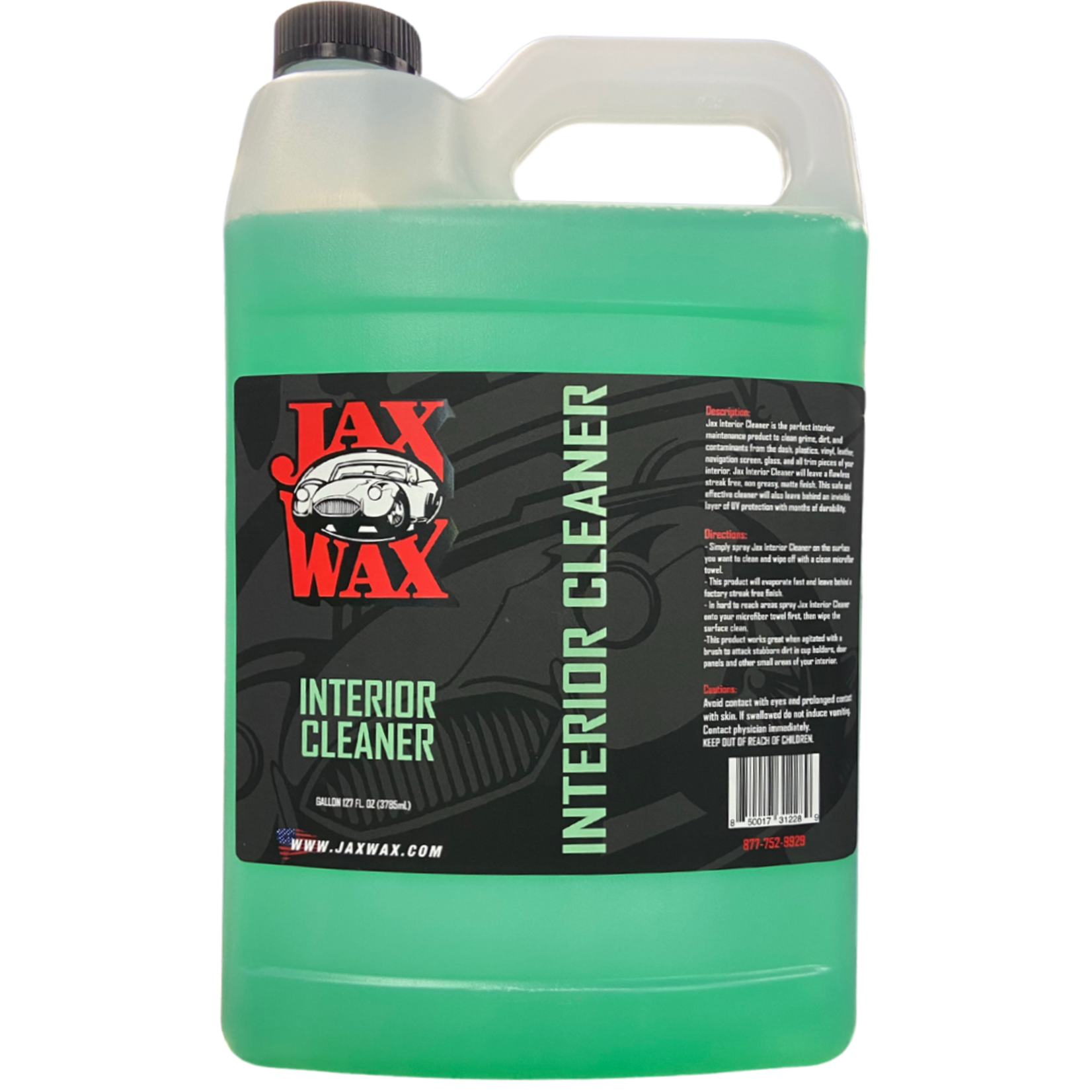 Jax Wax Interior Cleaner Gallon