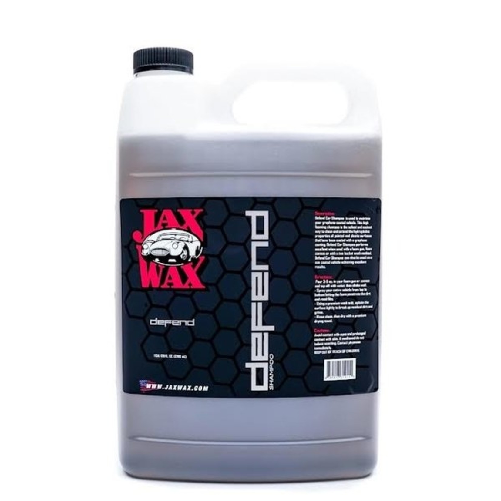 Jax Wax Defend Graphene Shampoo 1 Gallon