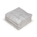 The Rag Company Double Plush Edgeless Towel Microfiber GRAY 500 gsm