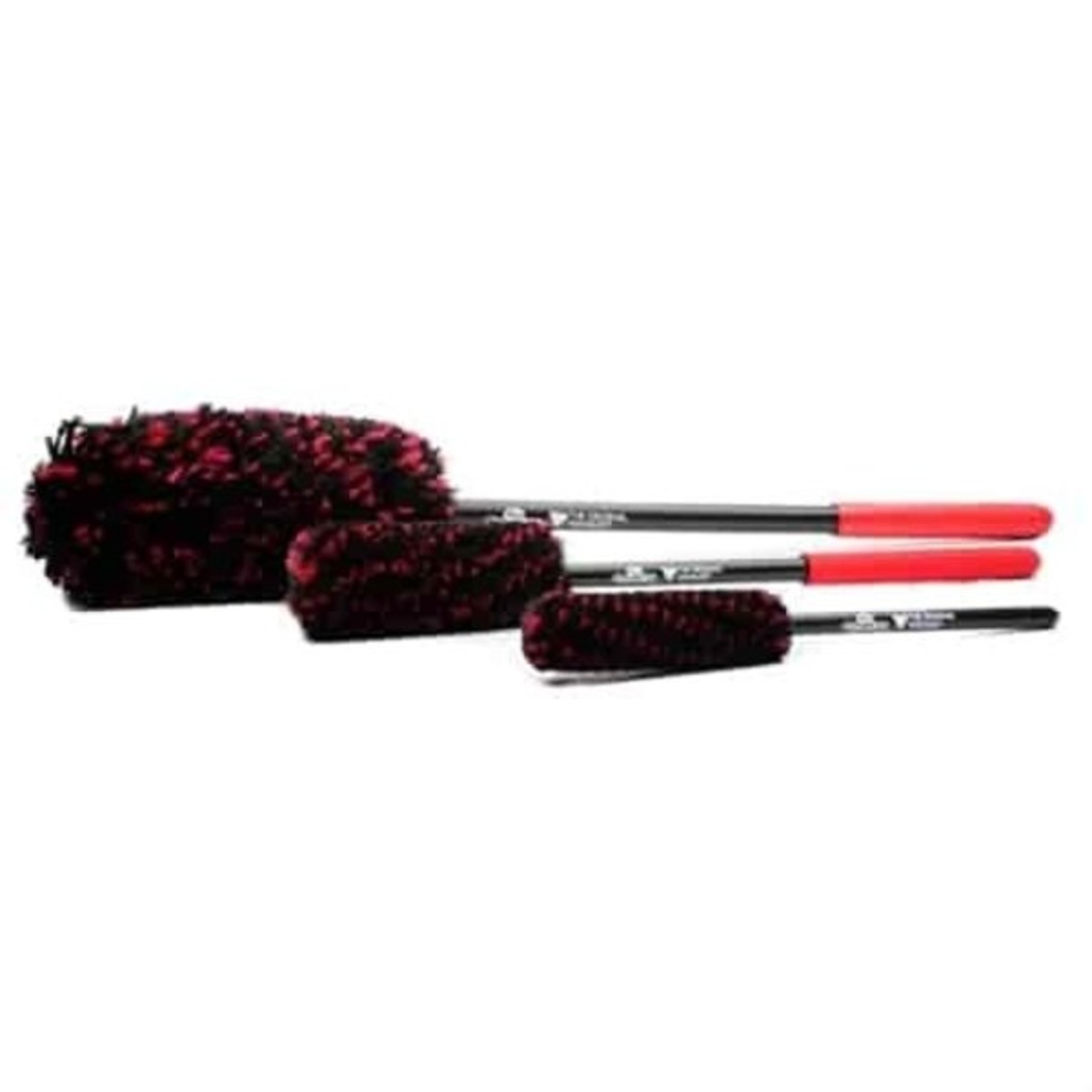 Jax Wax Wheel Woolies 3PC Set w/ Red Grip