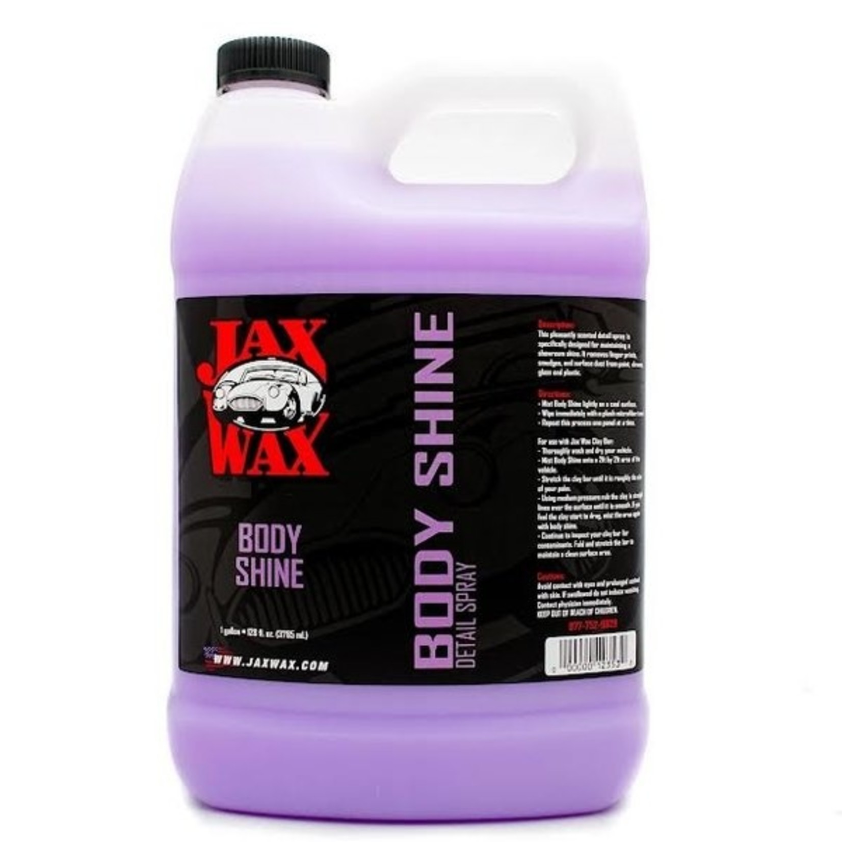 Jax Wax Body Shine 1 Gallon