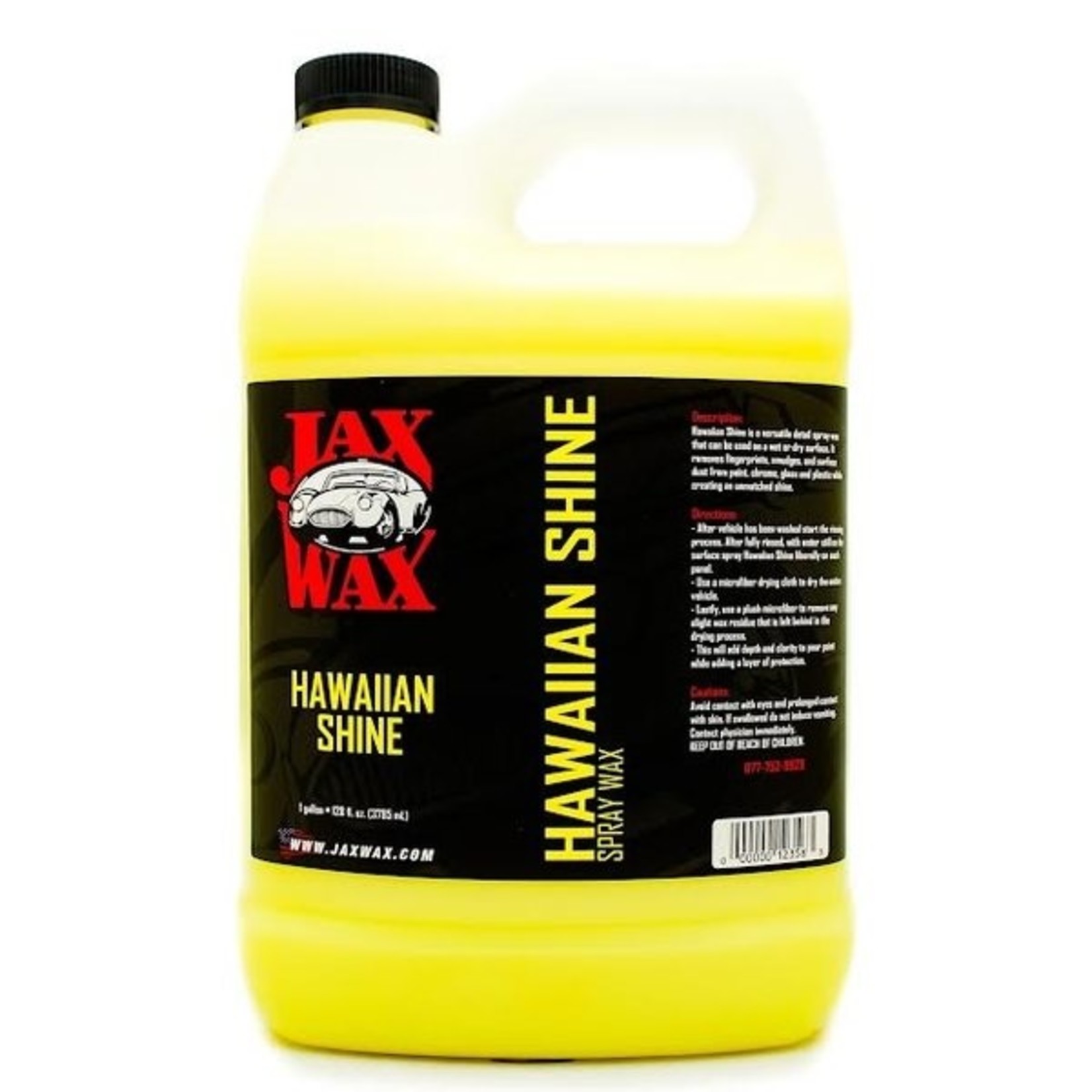 Jax Wax, Hawaiian Shine, Spray Wax