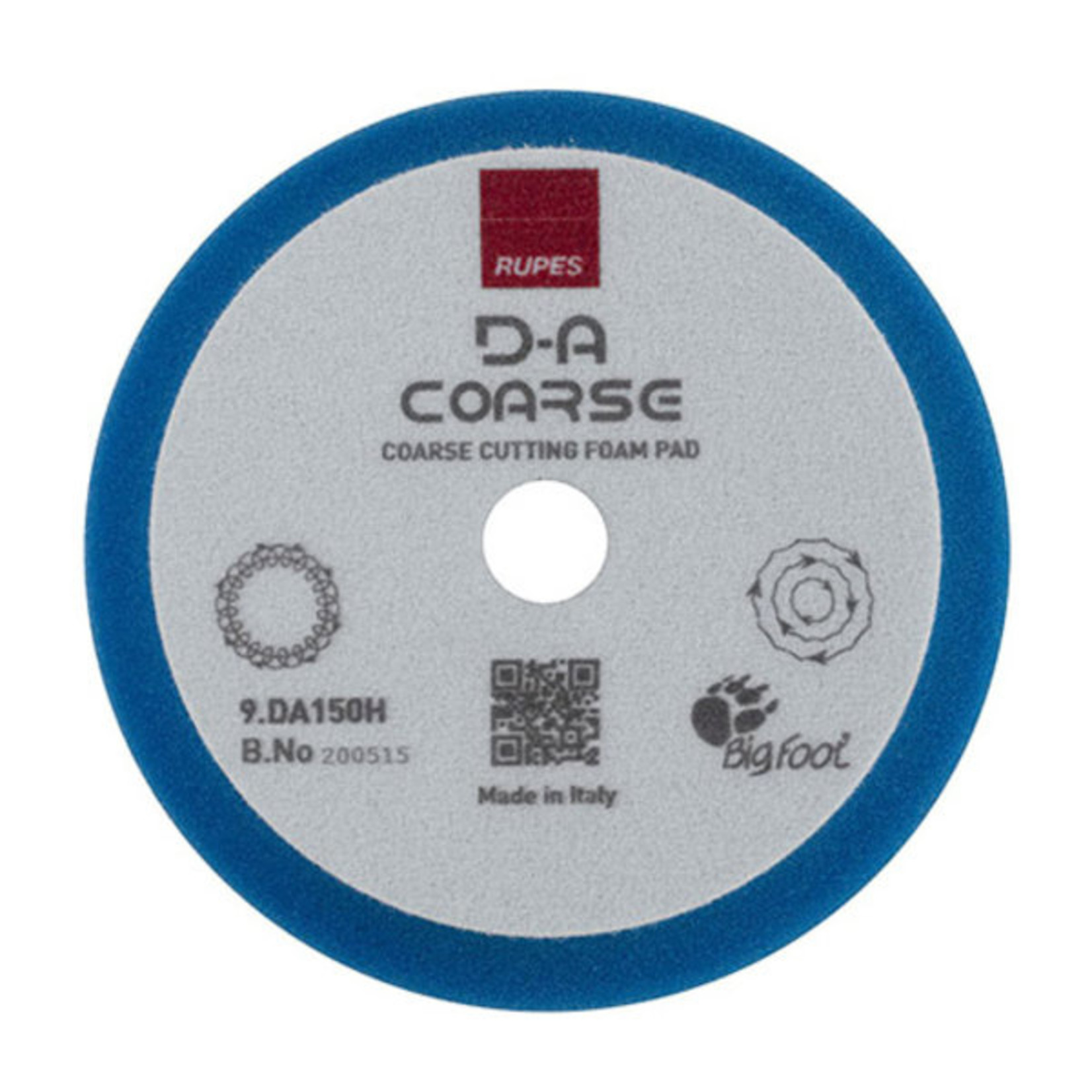 RUPES Rupes D-A Coarse(Blue) foam 6'