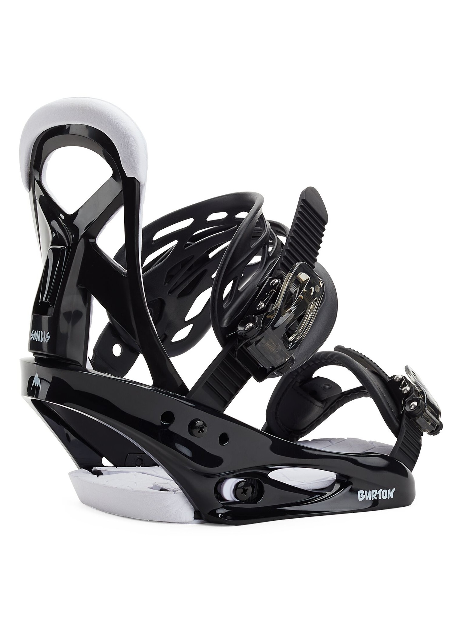 Kids' Smalls ReFlex Snowboard Bindings Panda Ski and Sport