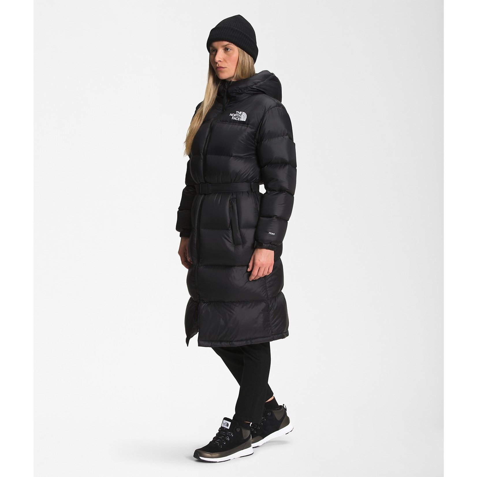 THE NORTH FACE W NUPTSE BELTED LONG PARKA