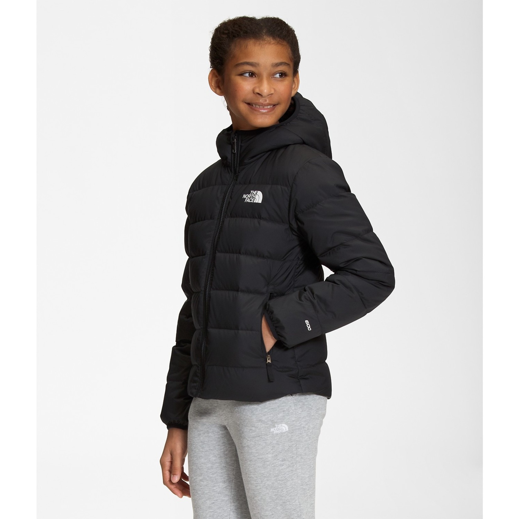 THE NORTH FACE G REVERSIBLE NORTH DOWN HOODED JACKET