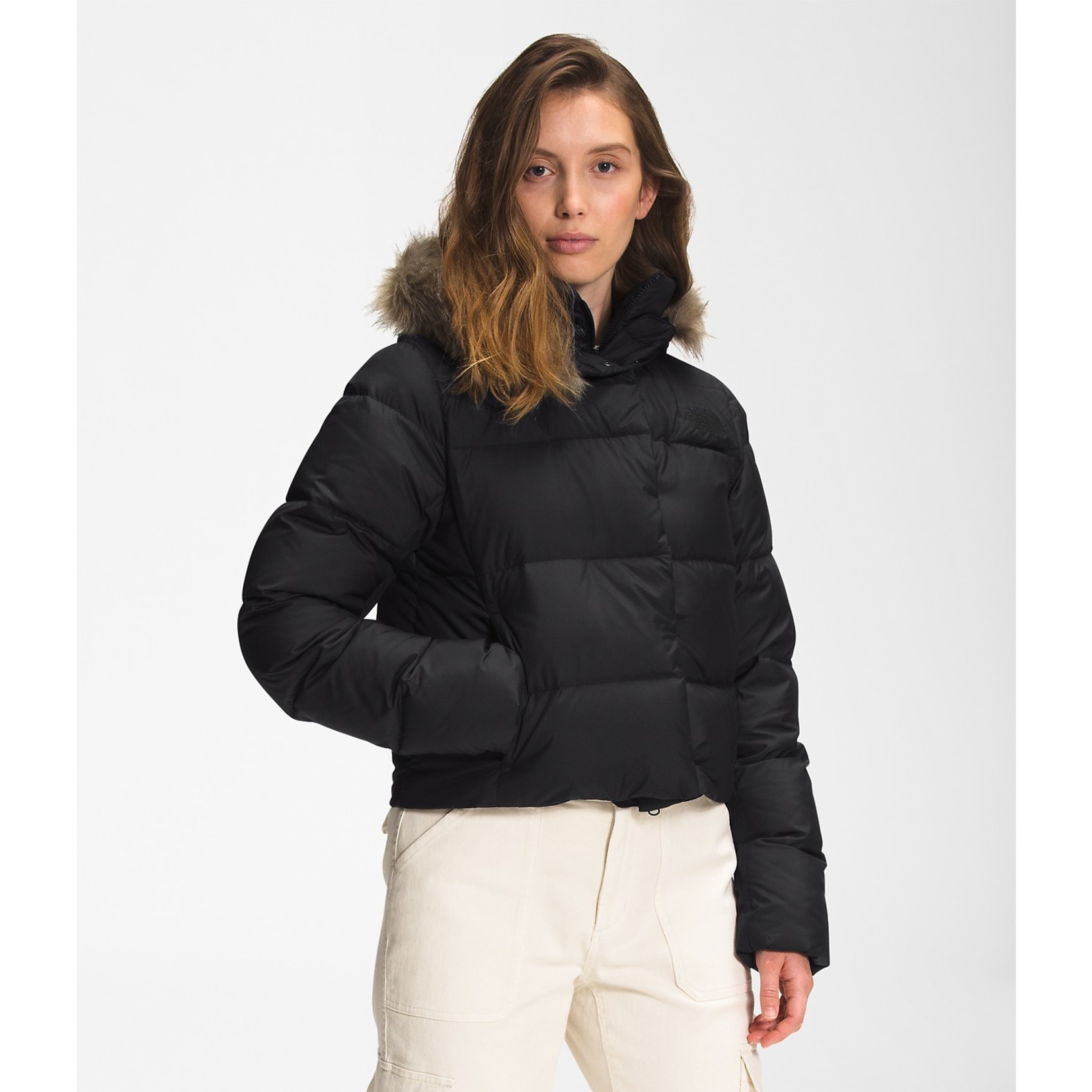 THE NORTH FACE W NEW DEALIO DOWN SHORT JACKET