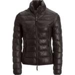 PARAJUMPERS WOMENS JODIE LEATHER BLK