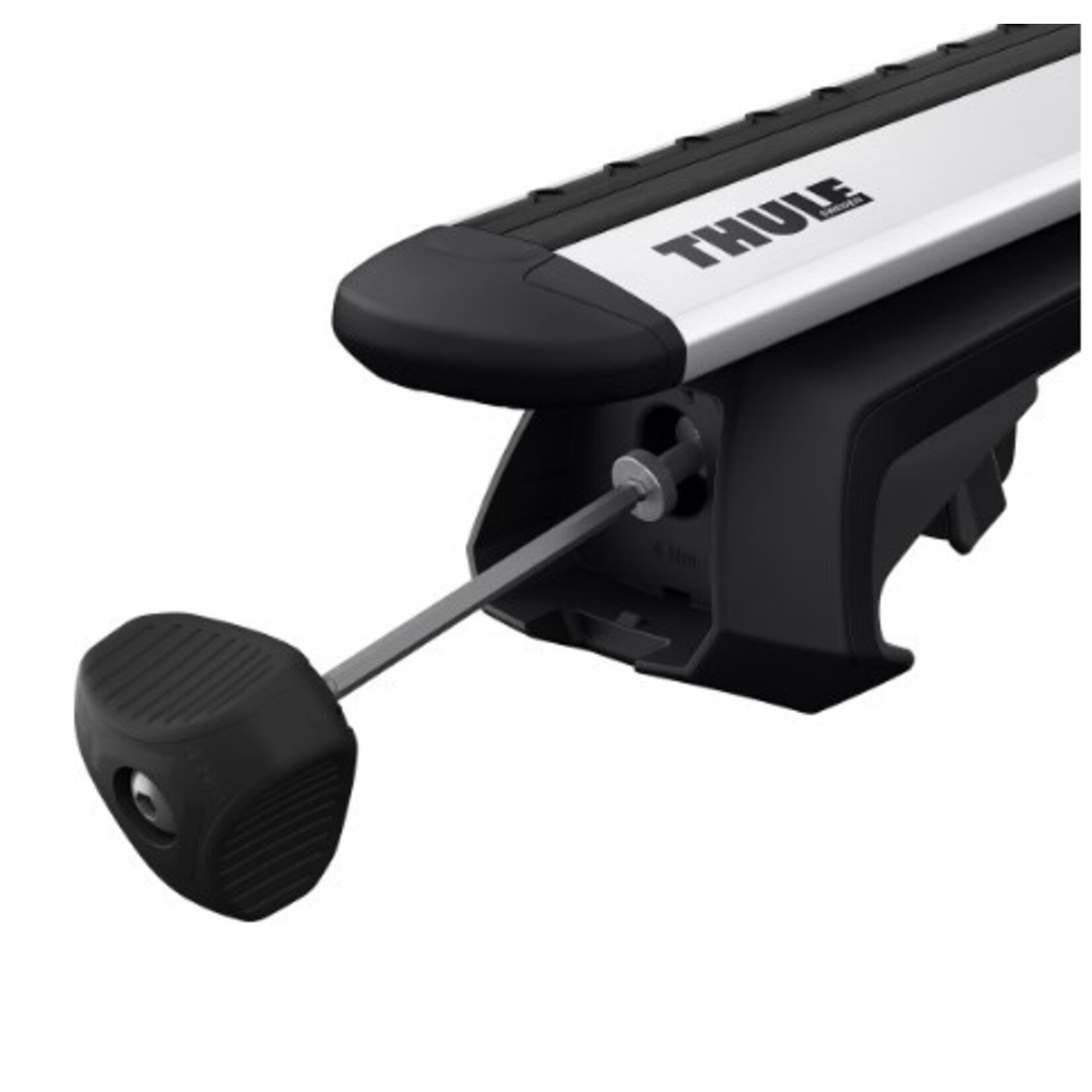 THULE RAISED RAIL EVO - 4-Pack Black