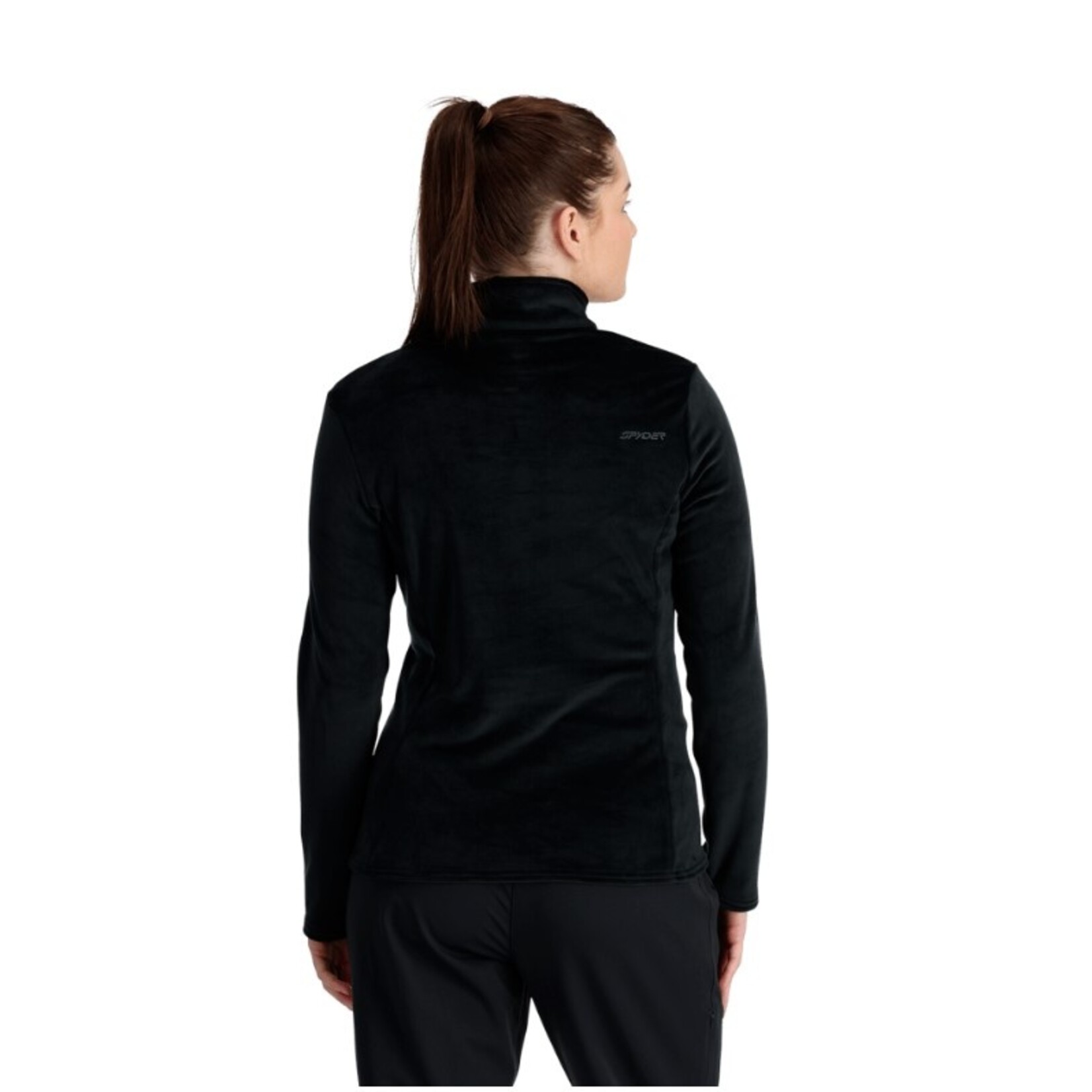 SPYDER WOMENS  SHIMMER BUG 1/2 ZIP