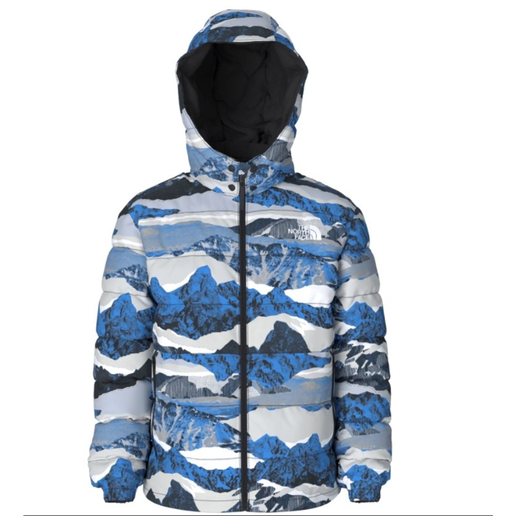 Boys' Reversible Mt Chimbo Full Zip Hooded Jacket-24 - Panda Ski and Sport