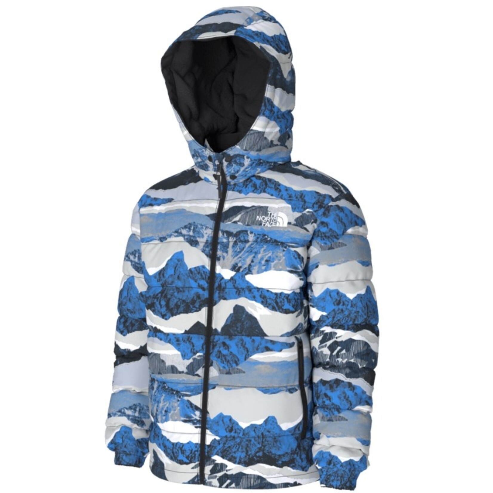 THE NORTH FACE Boys' Reversible Mt Chimbo Full Zip Hooded Jacket-24