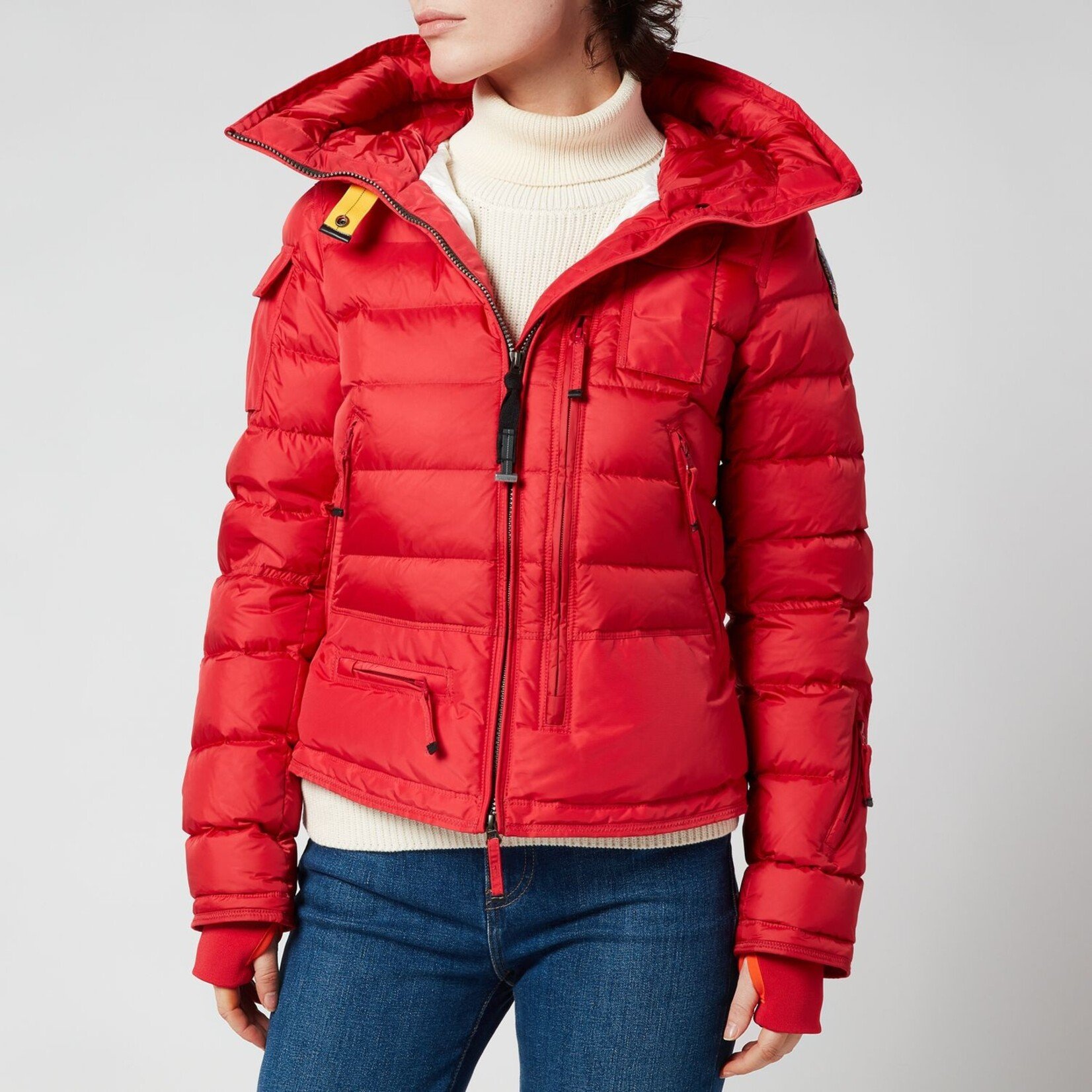 Parajumpers hooded puffer jacket - Red