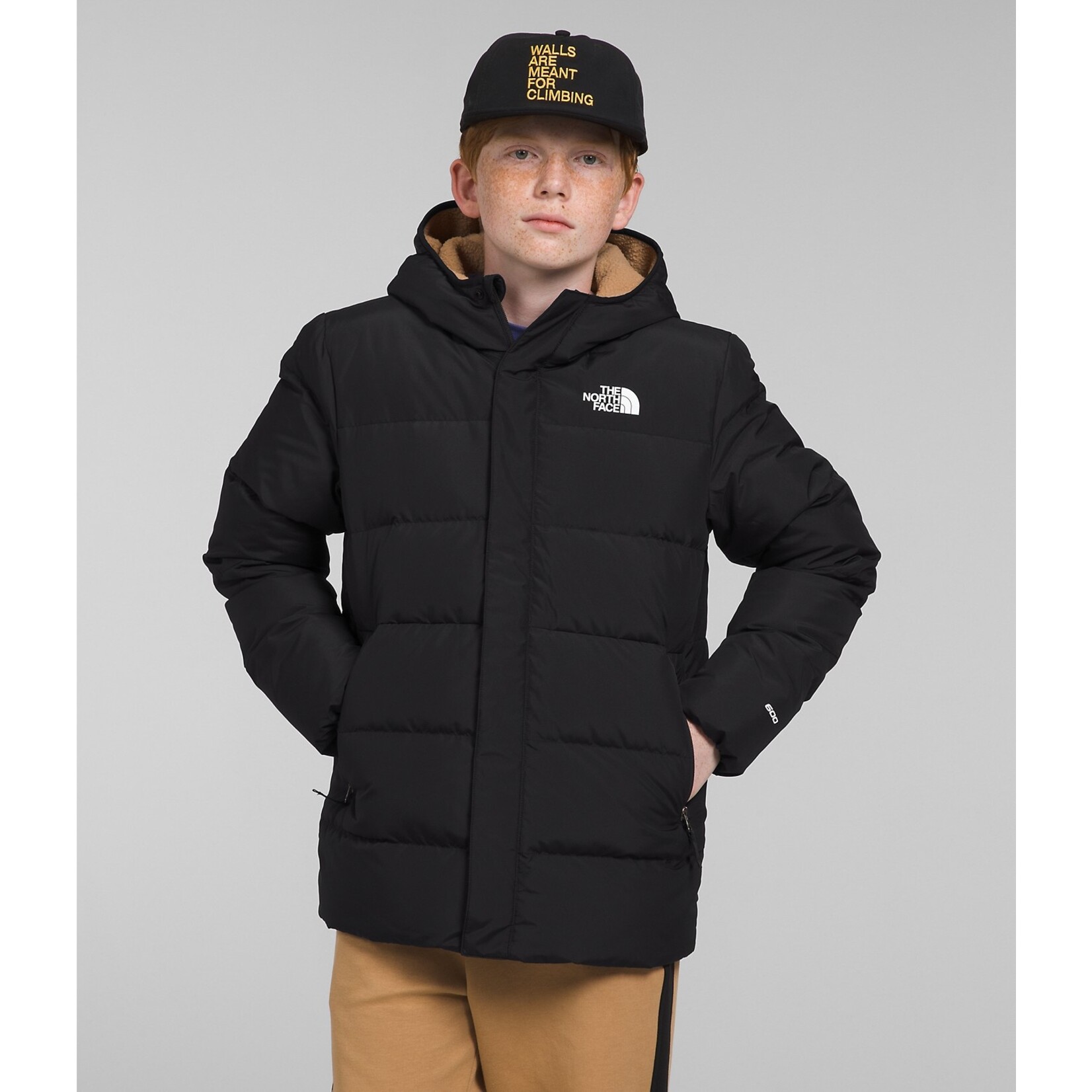 THE NORTH FACE Boys' North Down Fleece-Lined Parka-24