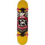 KFD 2020 Badge Young Guns Complete Skateboard 7.5” 31” - Yellow