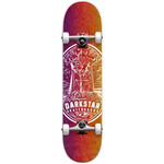 DARKSTAR Mid 7.25”-7.375 Wide Skateboard Red