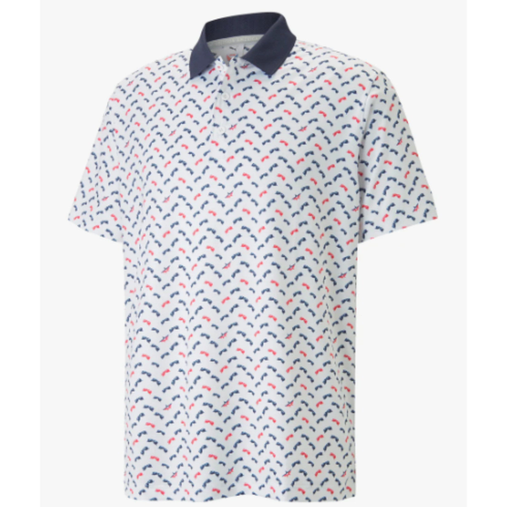 PUMA - Volition Aviator Polo - Bright White Ski Patrol