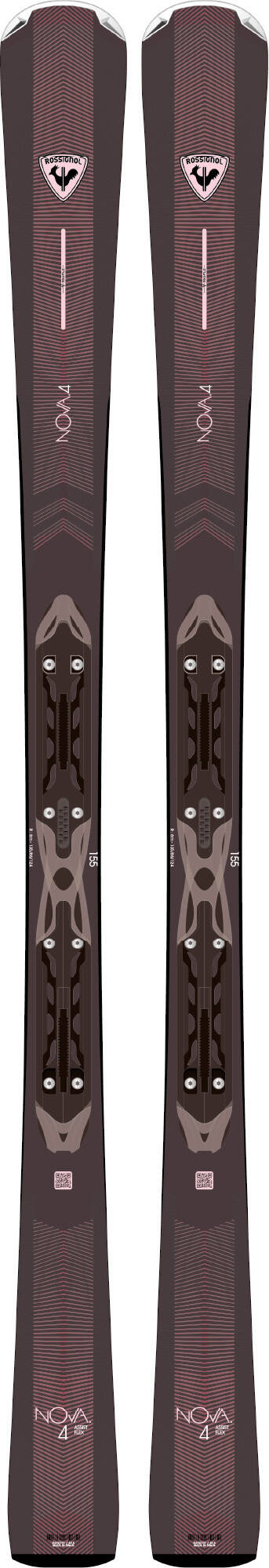 完璧 W XPRESS XP10 4 NOVA 10 Ski Panda - 2025 - BLK SHINY B83 GW 140cm~