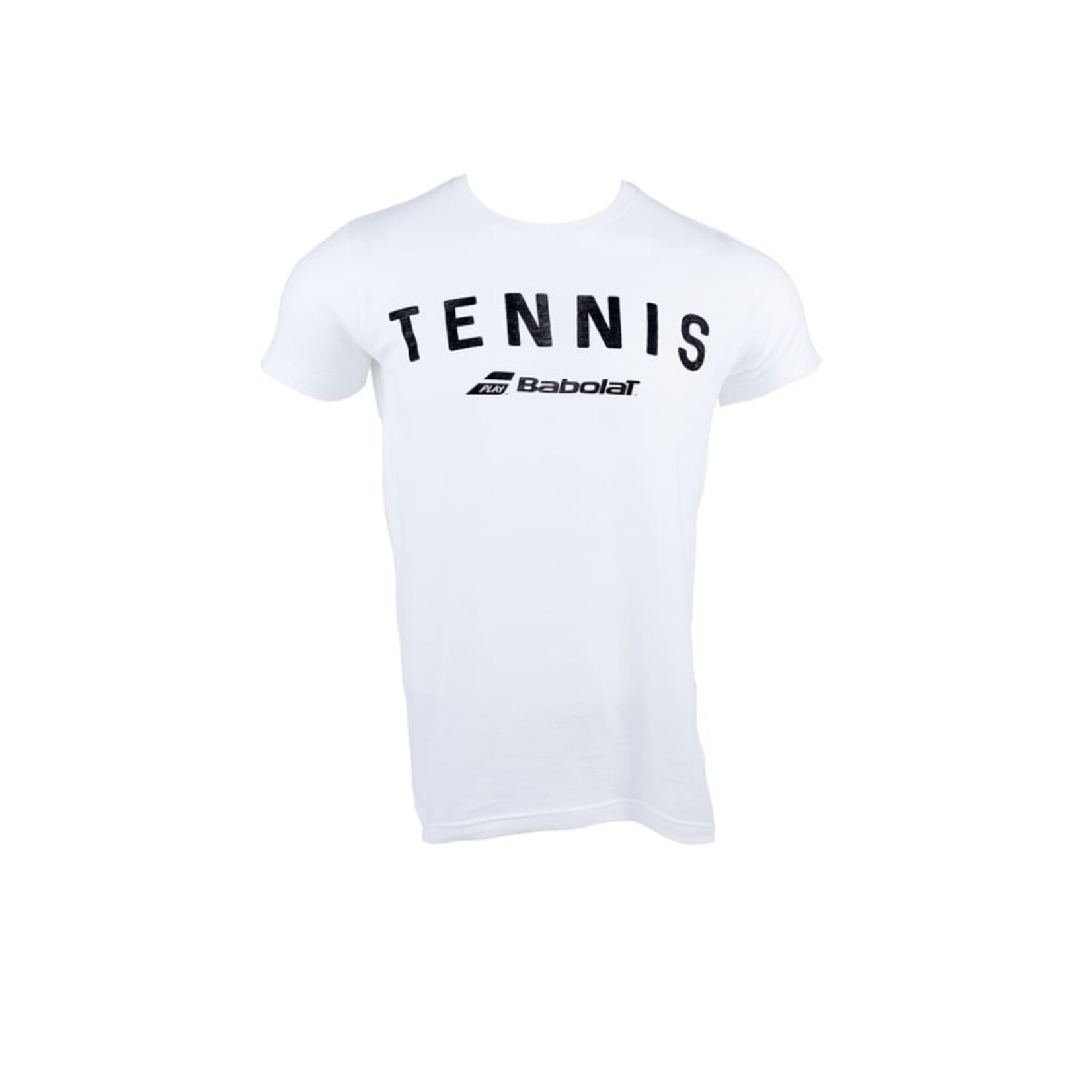 Babolat テニス Tシャツ XL ホワイト Tennis Logo Tee - White - Panda Ski and Sport