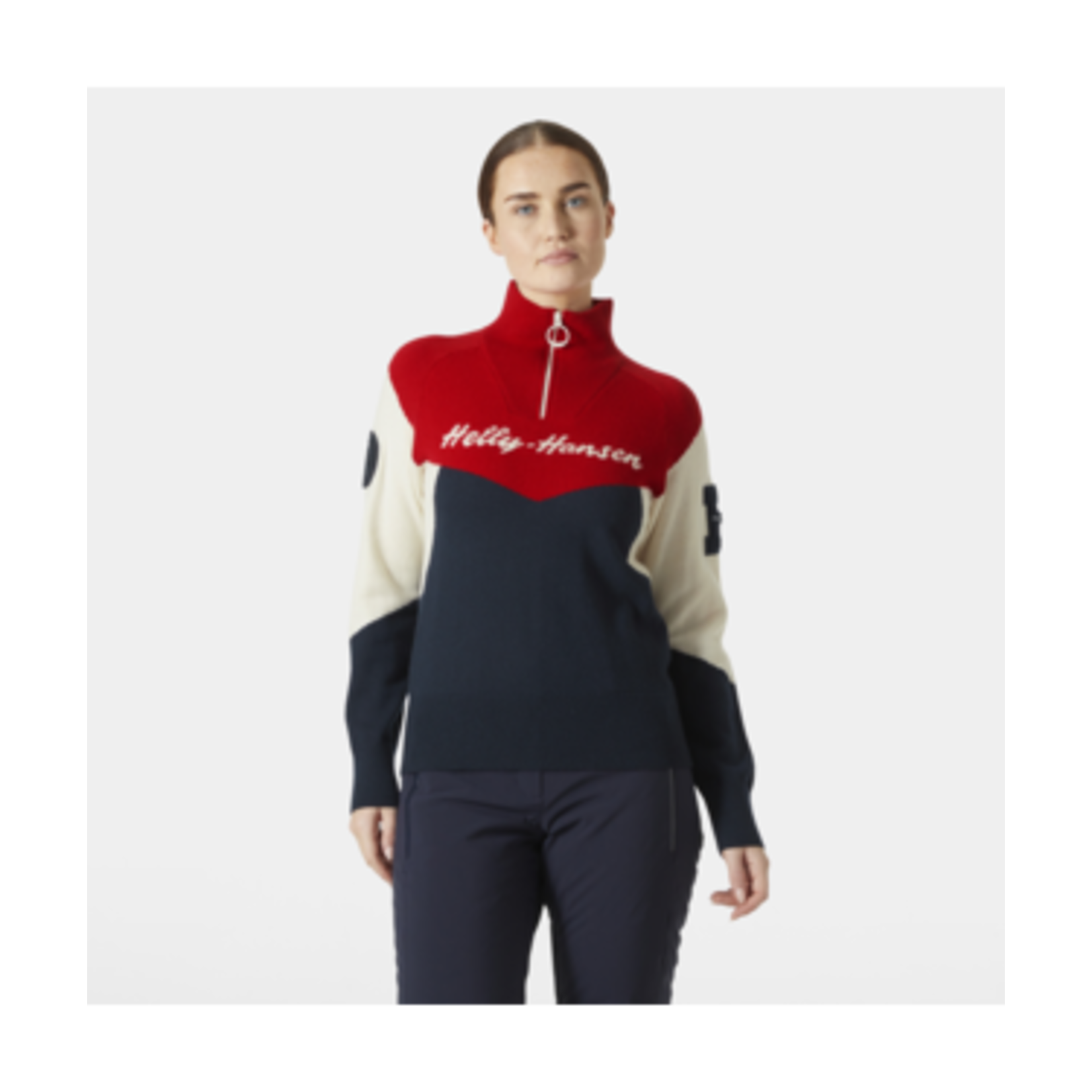 HELLY HANSEN - W APRES KNITTED SWEATER - 2025