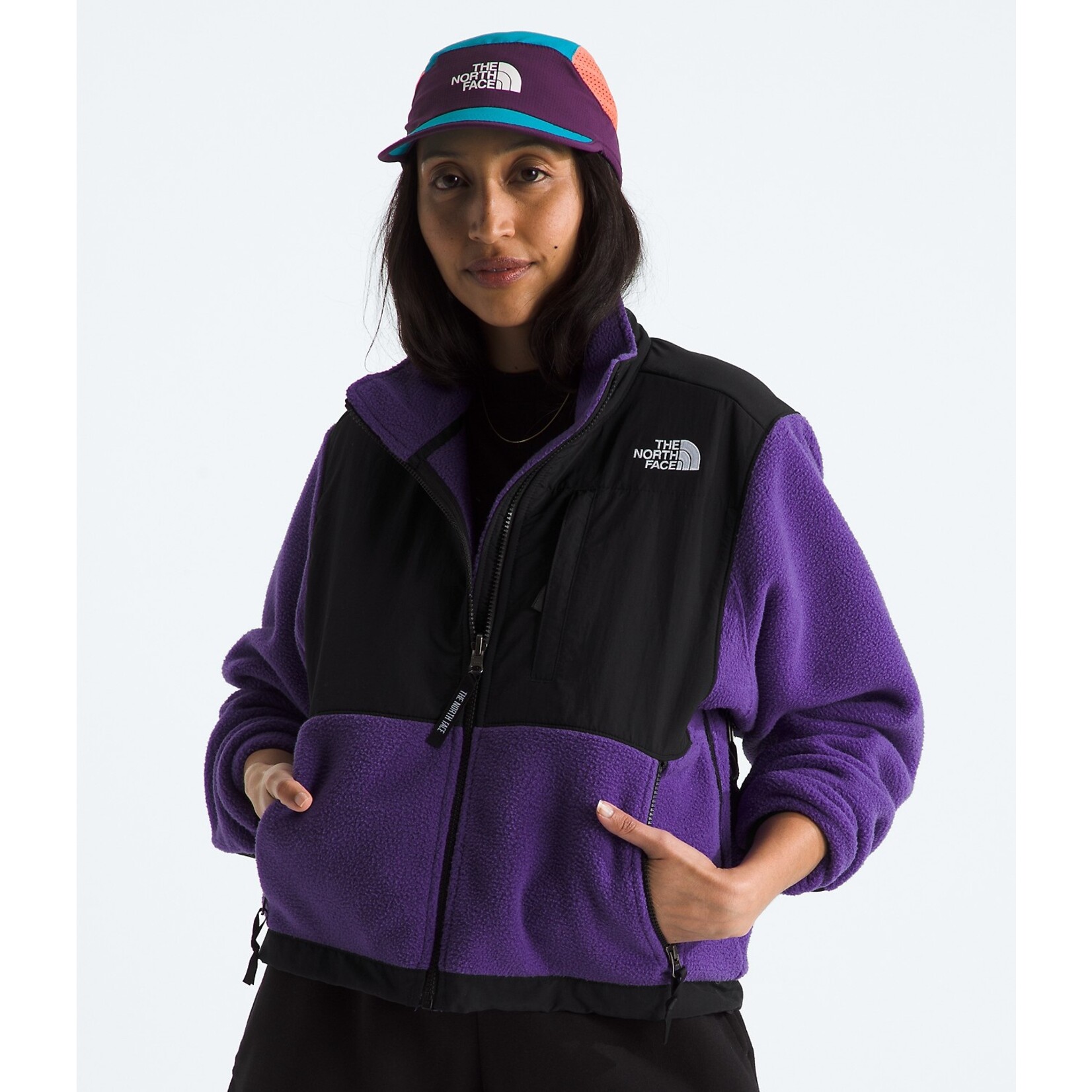 THE NORTH FACE W RETRO DENALI JACKET 2025 PEAK PURPLE TNF BLACK