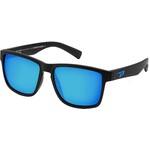 PEPPERS LONGPOINTE MATTE BLACK / BLUE REVO POLARIZED SUNGLASS