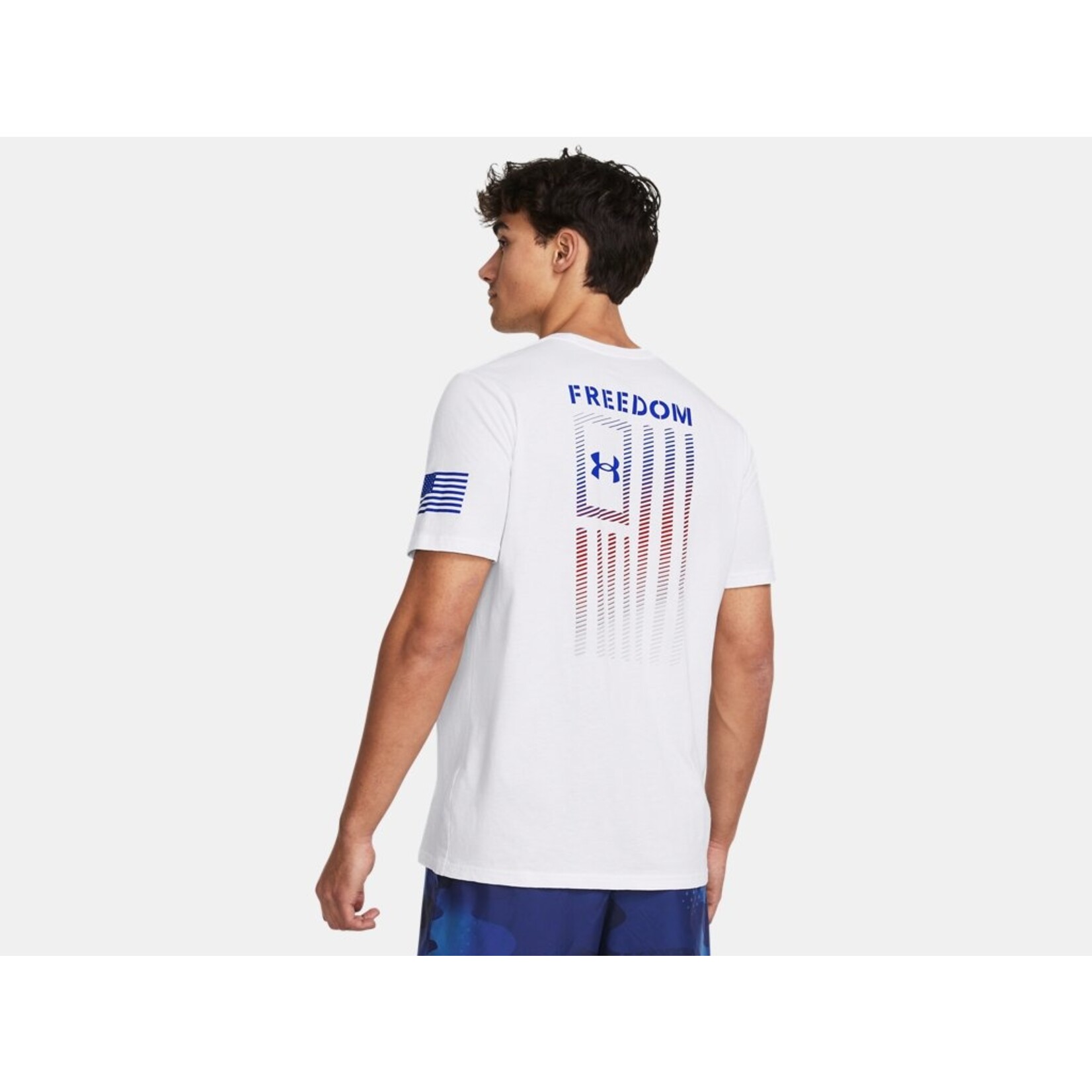UNDER ARMOUR Men's UA Freedom Flag Gradient T-Shirt - 2025