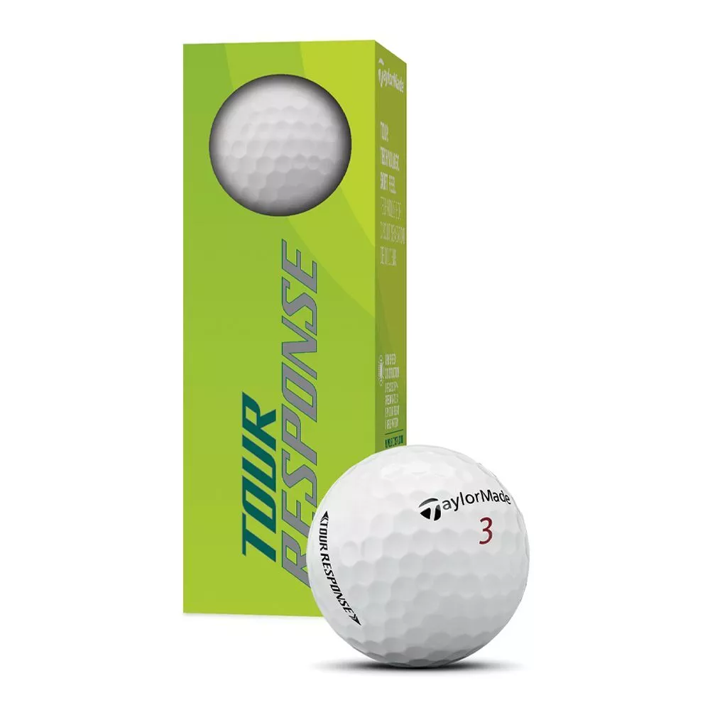 TAYLORMADE - TOUR RESPONSE BALLS - 3 PACK - Panda Ski and Sport