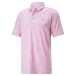 ARNOLD PALMER AP CLOUDSPUN DANCING UMBRELLAS POLO