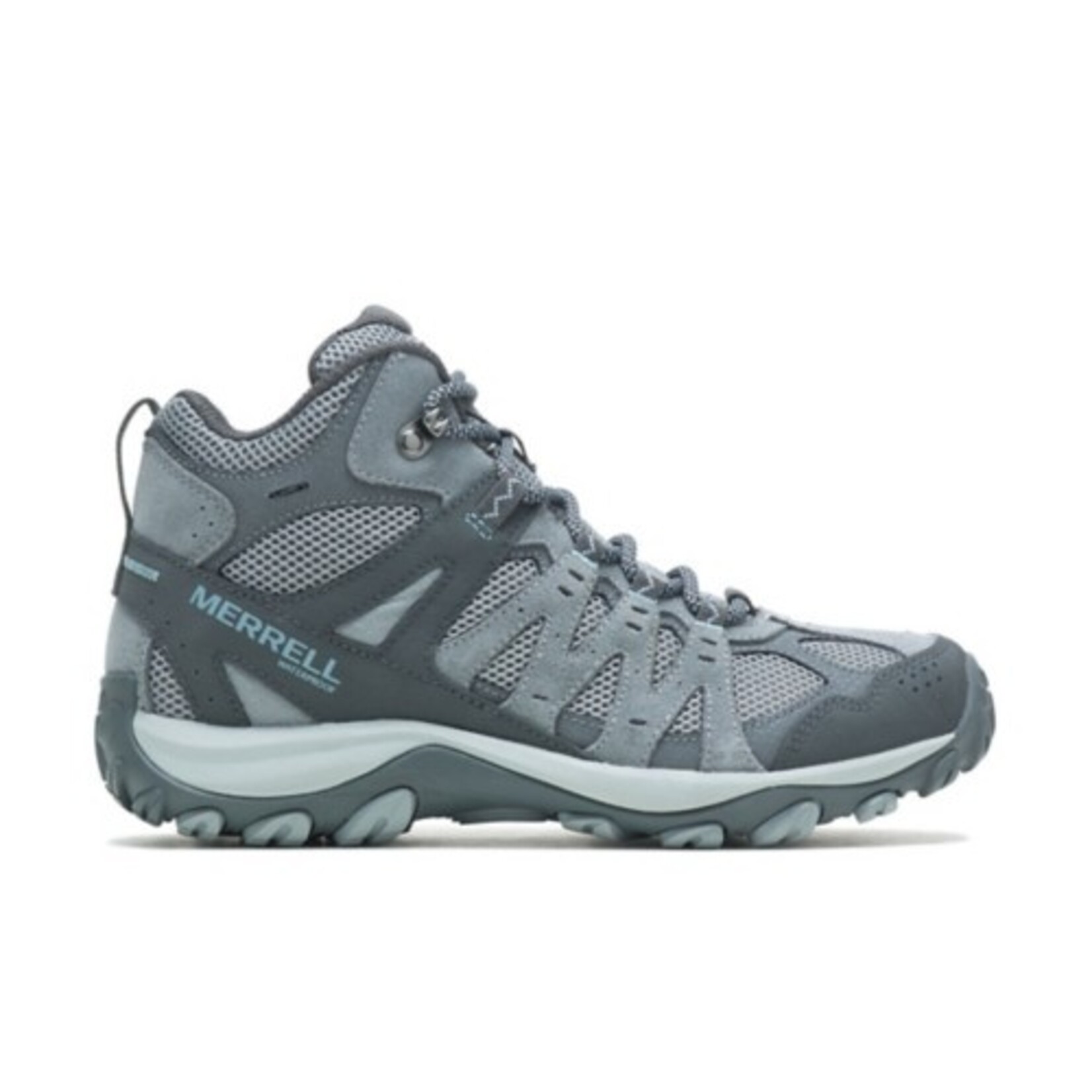 MERRELL Women's ACCENTOR 3 MID WP - MONUMENT