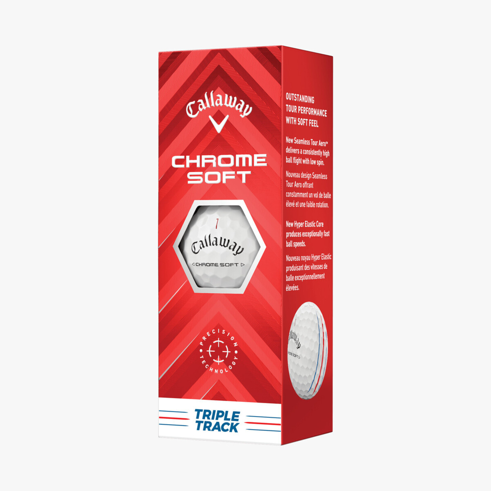 Callaway - CHROME SOFT TRUTRACK - 3 PACK