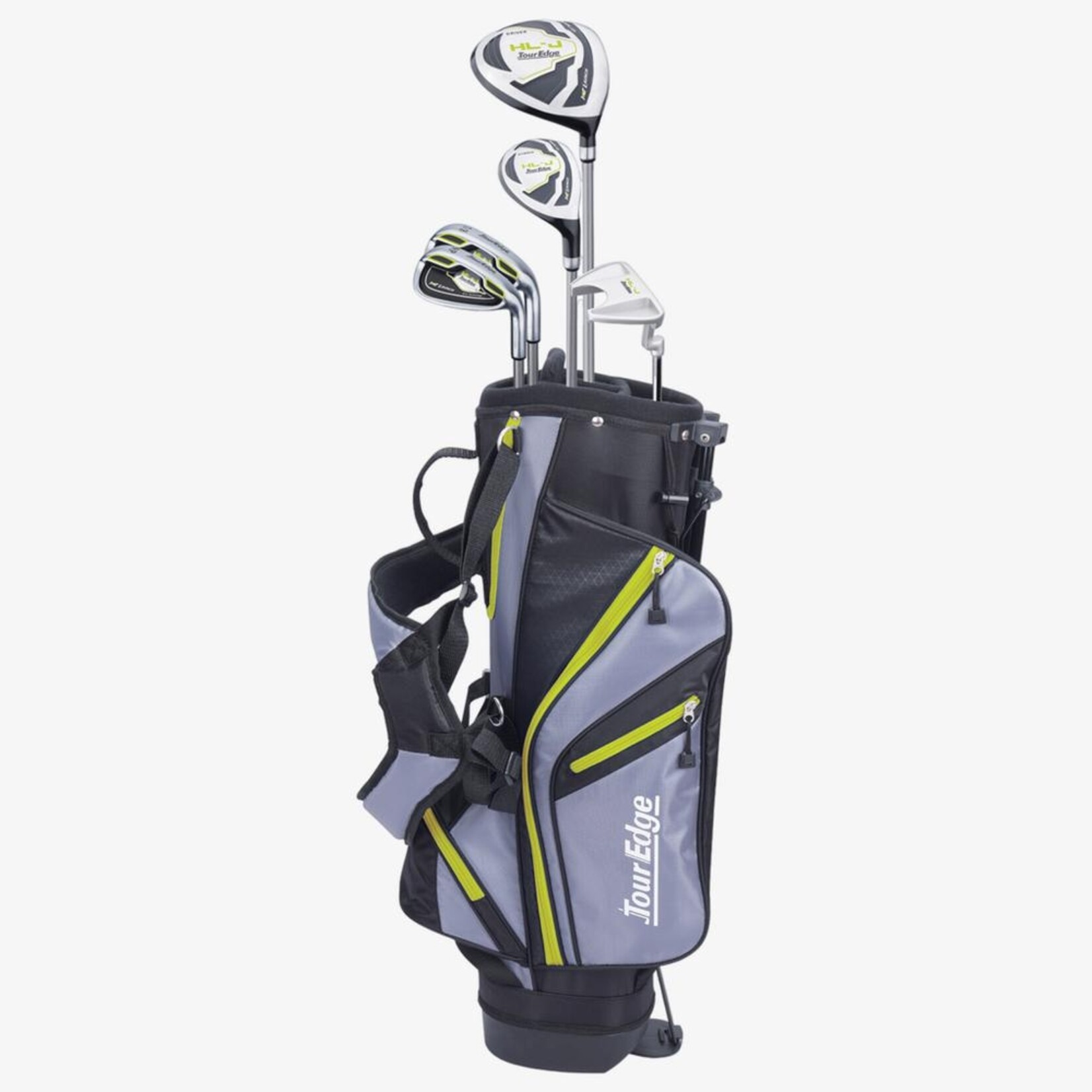 TOUR EDGE HL-J Lime Green Junior Set (Age 7-10) Right Hand