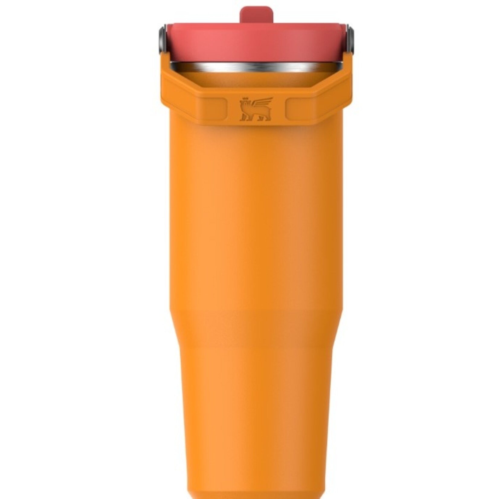 STANLEY 30 OZ The Iceflow 2.0 Flip Straw Tumbler Goldenrod Coral