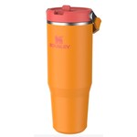 STANLEY 30 OZ The Iceflow 2.0 Flip Straw Tumbler Goldenrod Coral