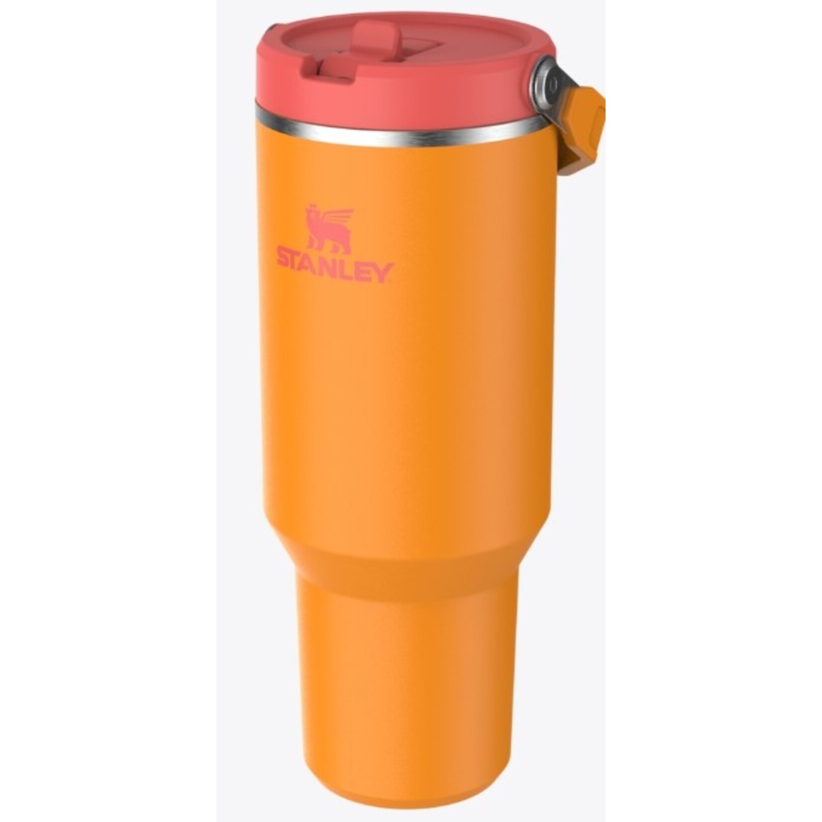 STANLEY 40 OZ The Iceflow W 2.0 Flip Straw Tumbler Goldenrod Coral