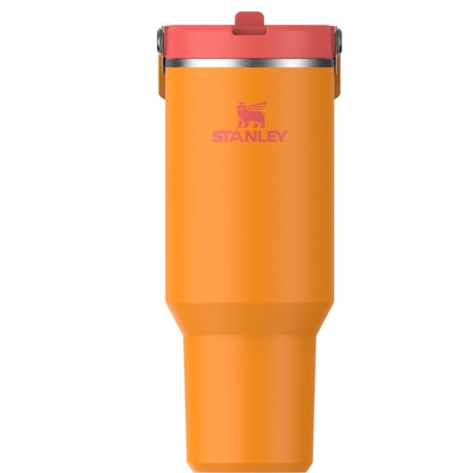 STANLEY 40 OZ The Iceflow W 2.0 Flip Straw Tumbler Goldenrod Coral