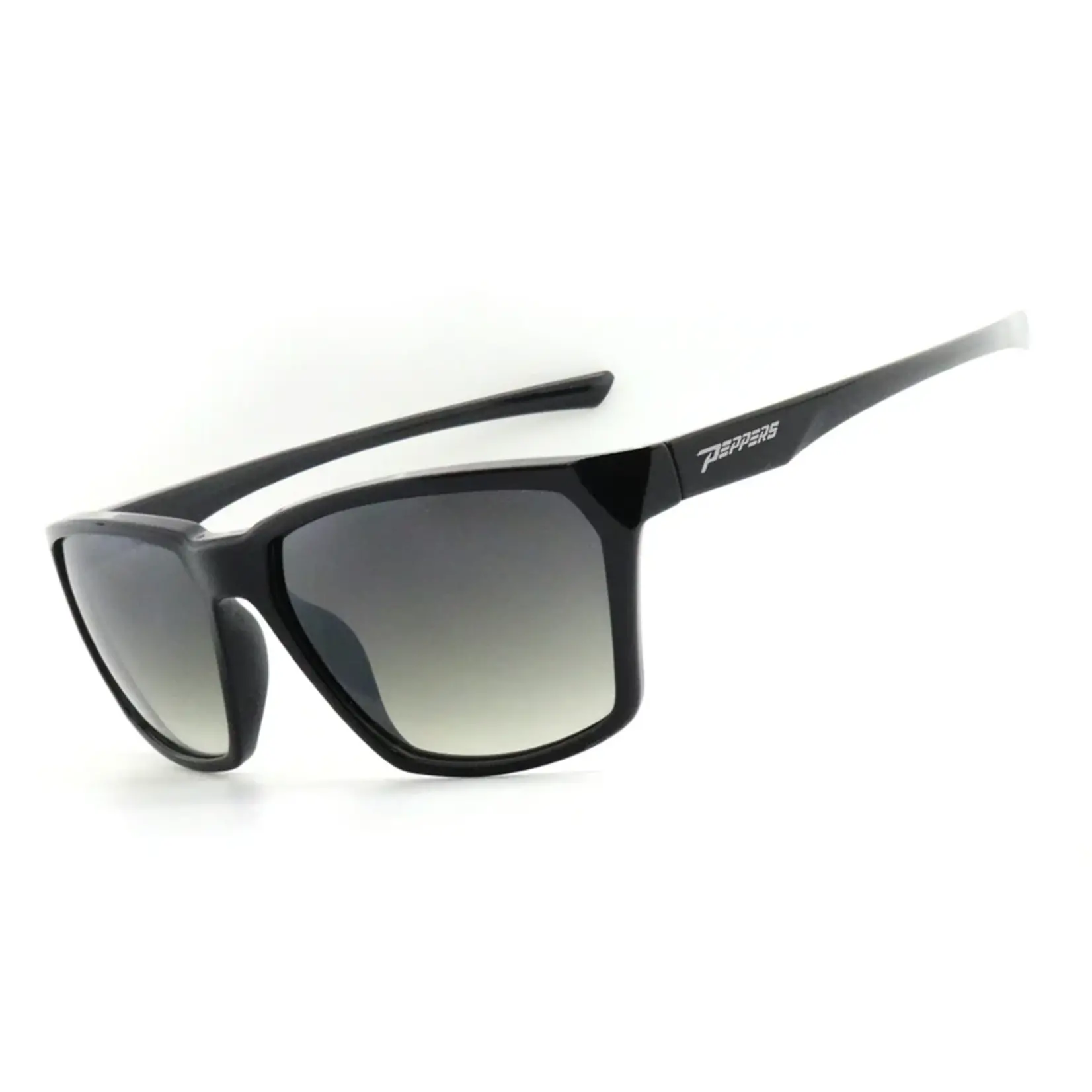 PEPPERS Lahoya - Black to Smoke w/Light Flash Mirror Polarized
